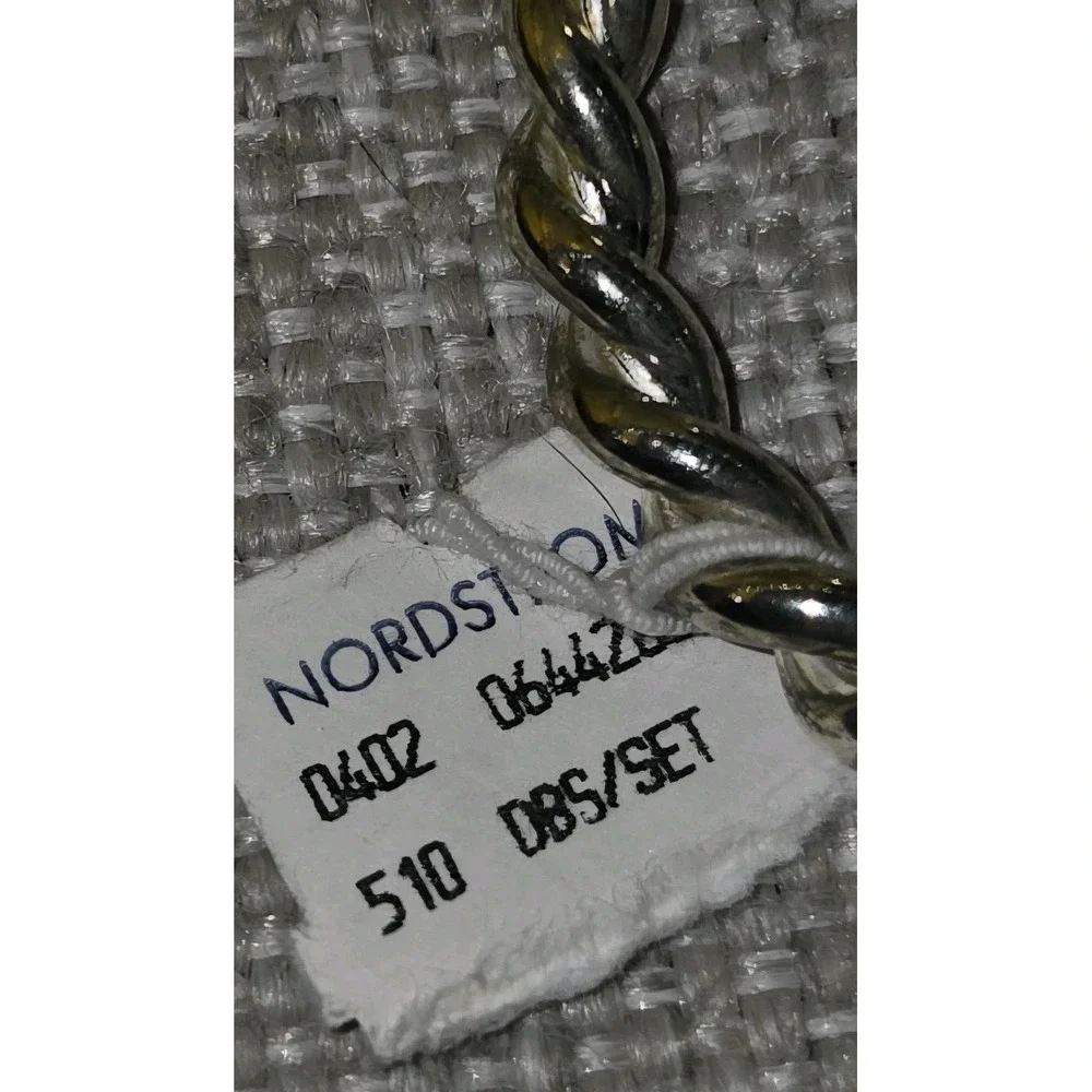 Nordstrom Christmas Jingle Bell Napkin Rings Set 4 Preppy Grandmacore Old Money